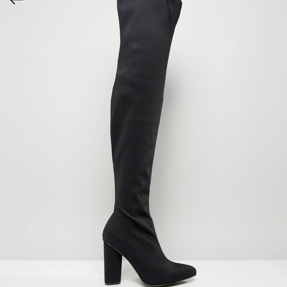 MISSGUIDED OVER THE KNEE BOOT - Picture 1 of 2